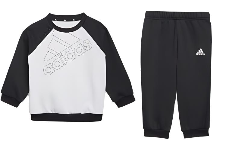 

Adidas Casual Sportswear Black/White Children Aged 3 7 Years Old HF1908 80