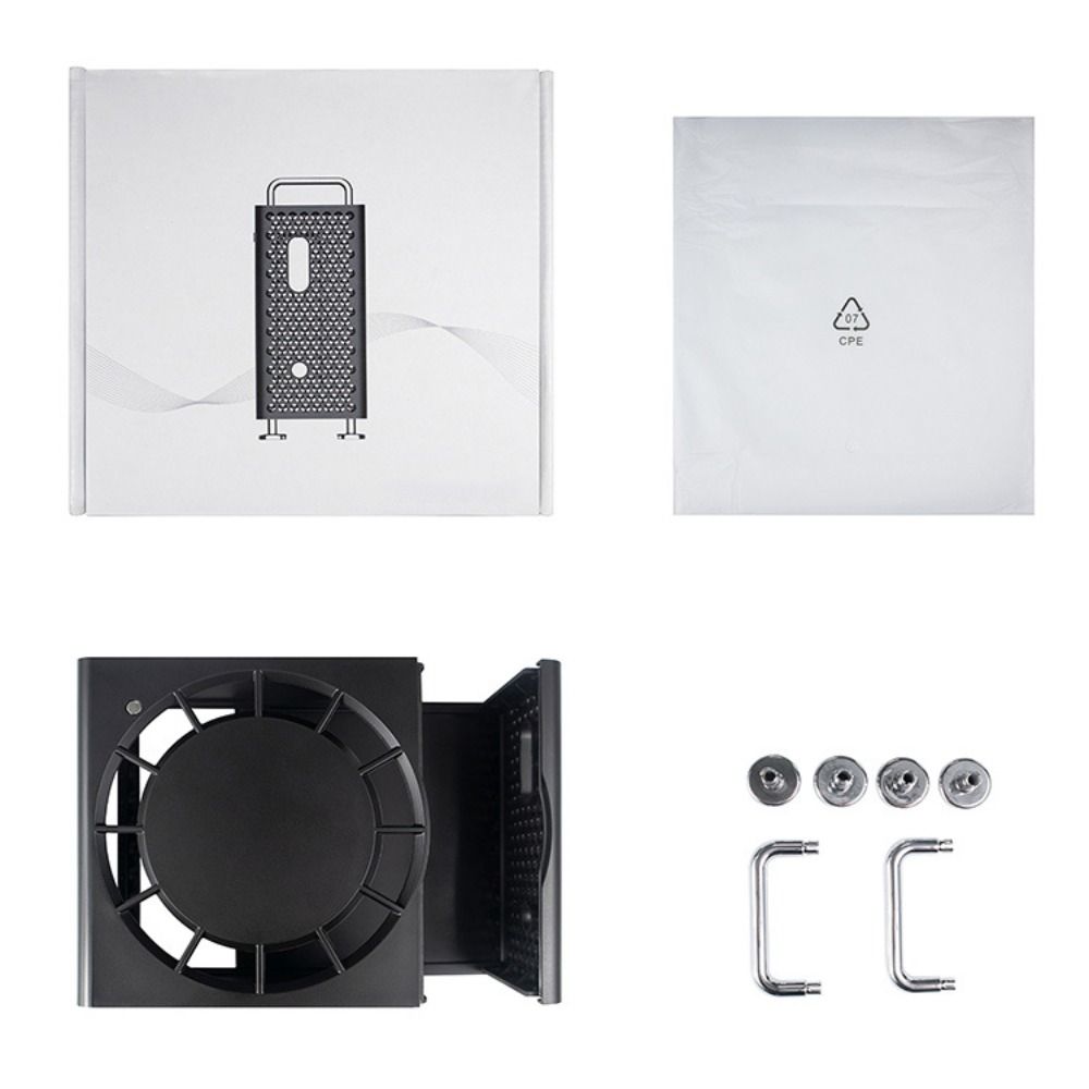 Dustproof Protective Case ABS Anti-scratch Computer Shell Protector Heat Dissipation Vertical Stand for Mac Mini M4/M4 Pro 2025