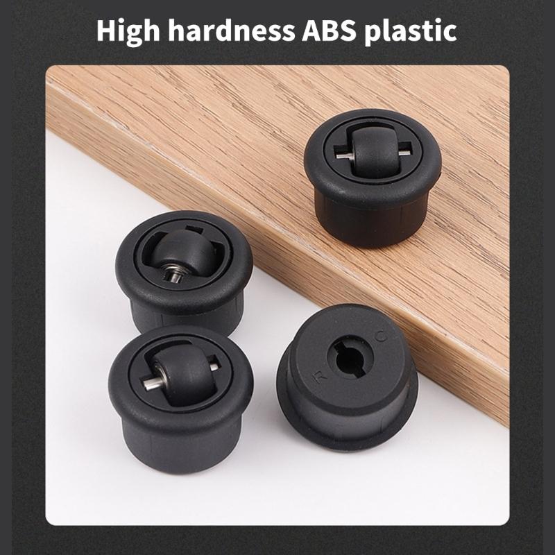 10pcs 360 Degree Rotation Furniture Casters with Not  Slip Base Universal Rotates  Casters for Smooth & Quiet  Mobility