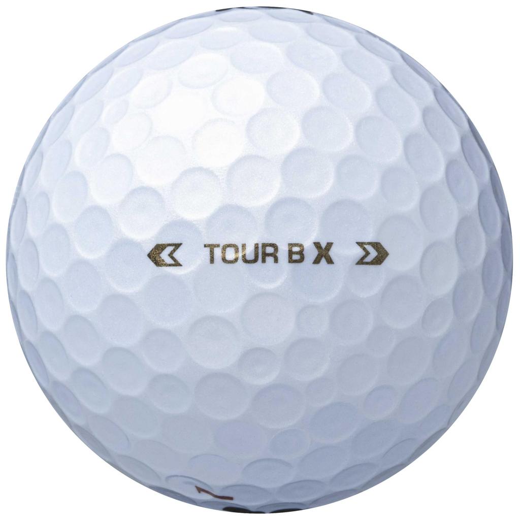BRIDGESTONE TOUR B X Golf 2024 Pearl White Balls, Model, 12-Pack, (B4GXJ)