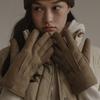 SAGEMENT LAM SKIN SUEDE GLOVES