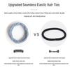 Seamless High Elastic Hair Tie: Thick, Simple Korean-Style Hair Band for Adults