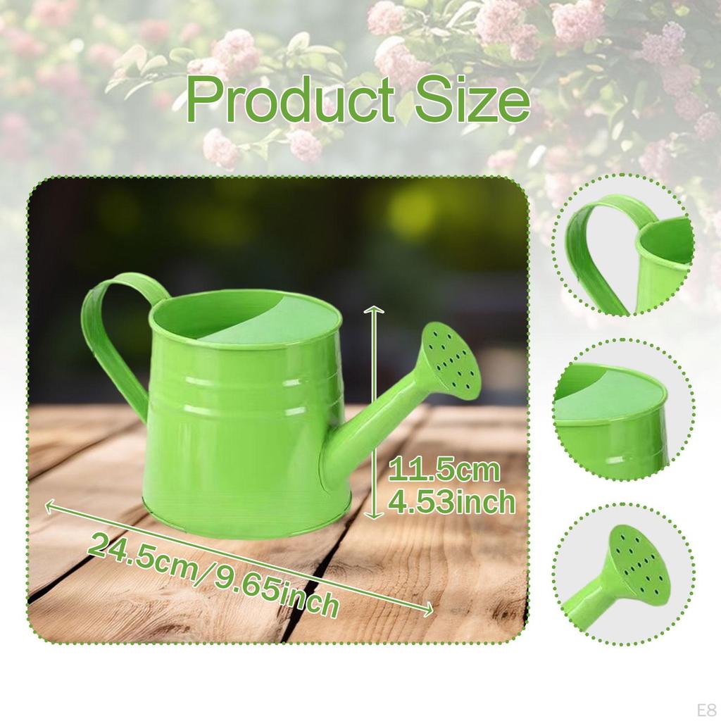 Kids Watering Can Garden Bucket Small Kettle for Flower Bed Bonsai Houseplants