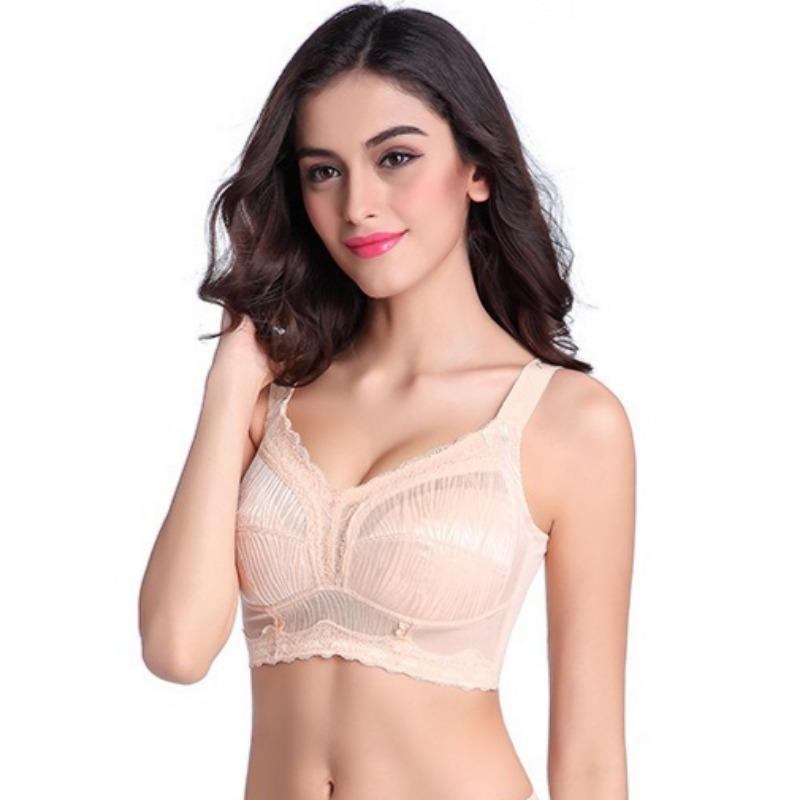 

Тонкие бюстгальтеры большого размера с полной чашкой, без поролона и без косточек для большой груди 100G