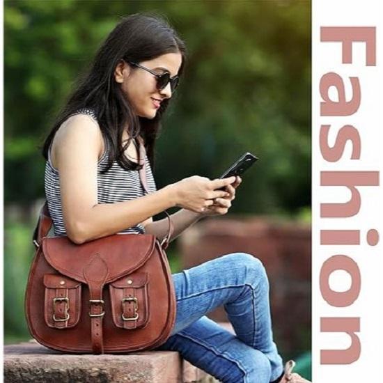 13-дюймовые женские сумки через плечо из натуральной кожи — фото 3