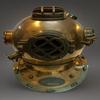 US Navy Mark V Deep Sea Scuba Divers Diving Helmet Nautical Decor