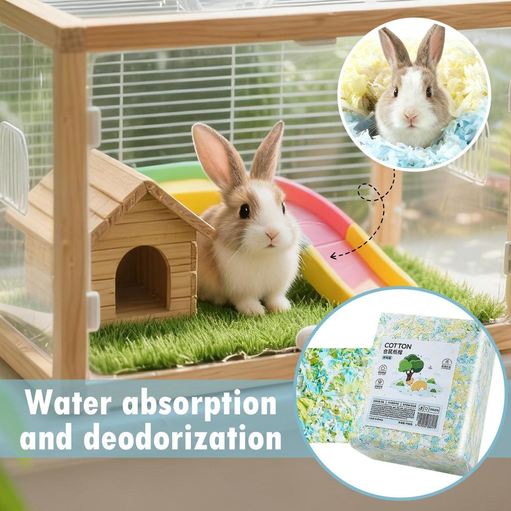 Small Animal Bedding Absorbent Litter Syrian Dwarf Bedding For Cage Accessories Bunnies Chickens Chinchillas Gerbils Small Pets