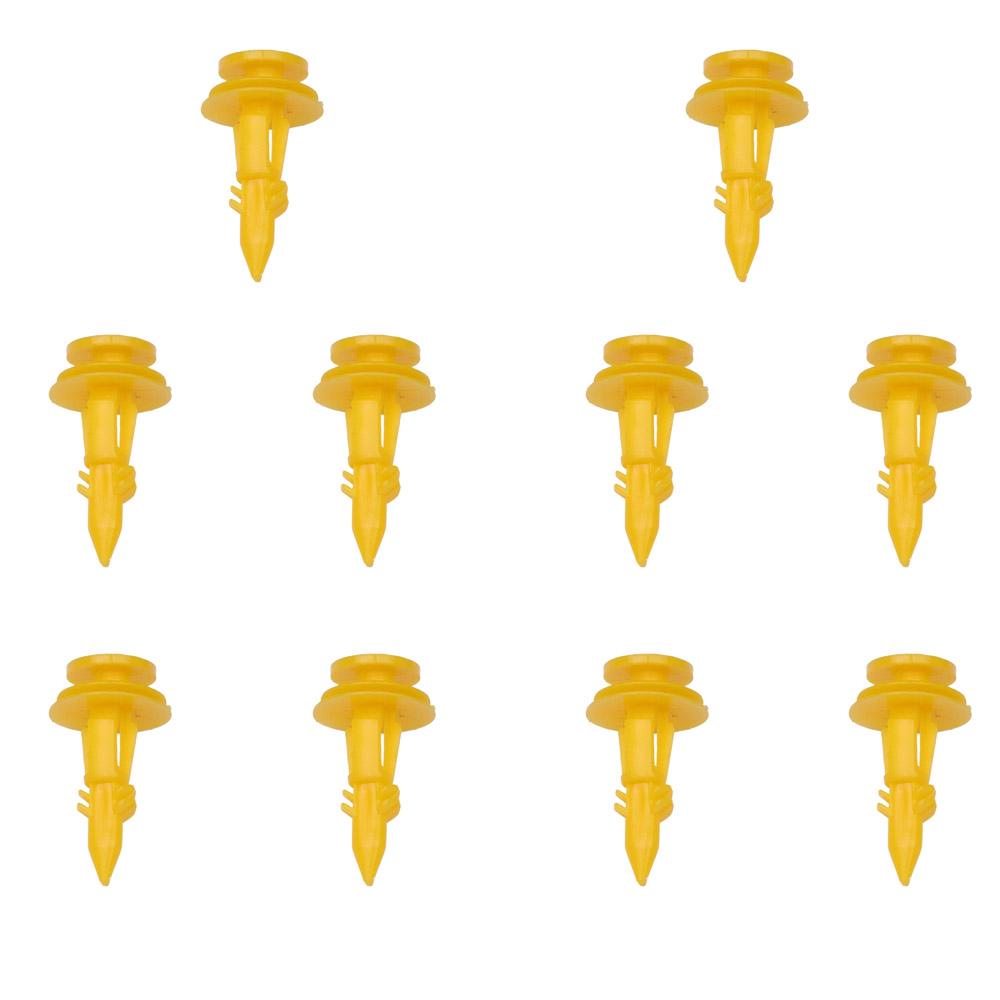 10pcs 6502991 Interior Liftgate Panel Push Pin Clips For Jeep