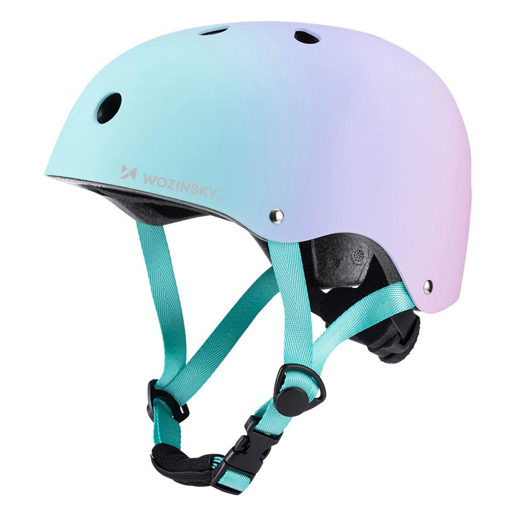 BMX Fahrradhelm für Roller 48-52 cm - Rosa Verlauf