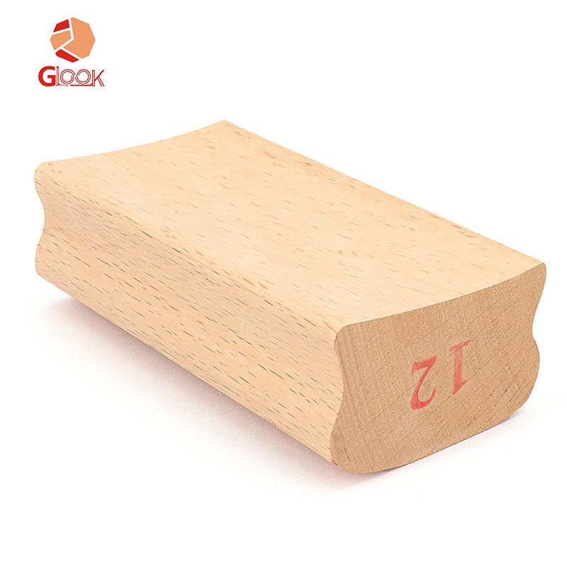 Electric & Acoustic Guitar Neck/Fretboard Leveling Tool: Radius Sanding Block for Frets.