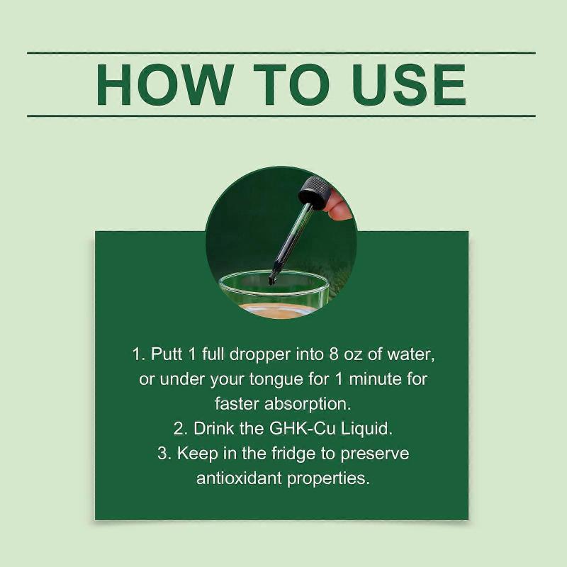 Stammzellen-Kollagen-Peptid Orale Tropfen, Hydrolysierte Flüssig-Kollagen-Peptide für Lifting & Straffung der Haut & Faltenreduktion