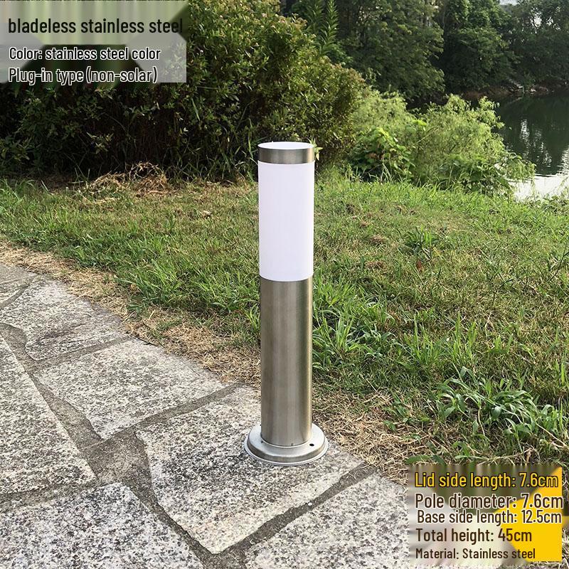 Наружные светодиодные алюминиевые светильники для газона и сада - Европейский стиль