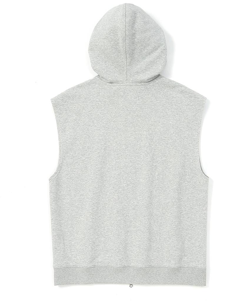 Kulte Palm Tree Hood Vest Mgrey