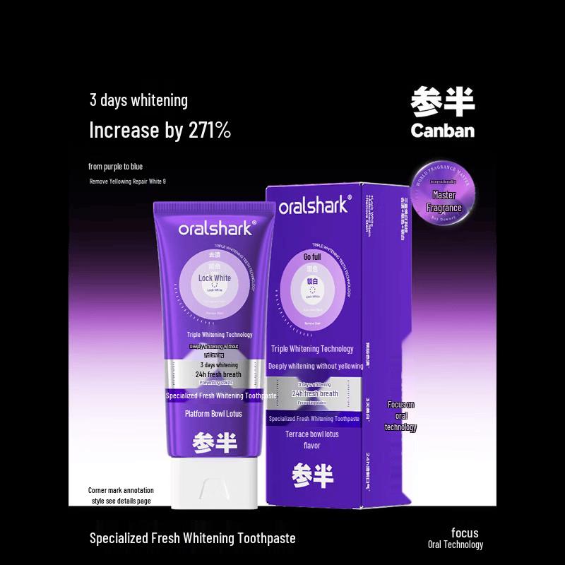 Can Ban Whitening & Color Correcting Toothpaste