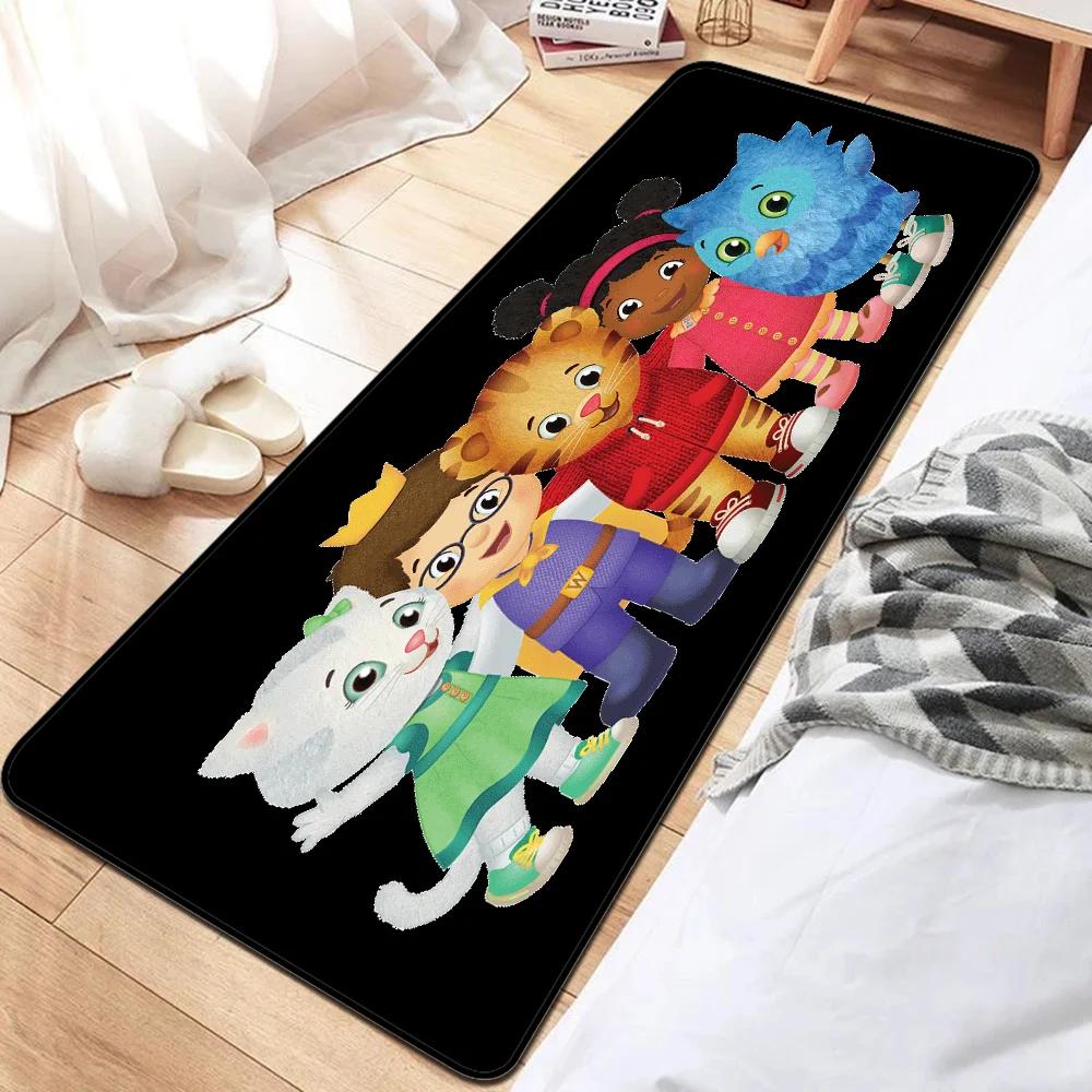 Daniel-Tigers Stop Hallway Carpet Washable Non-Slip Living Room Sofa Chairs Area Mat Kitchen Doormat Area Rug