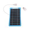 5V/5W Small Solar Panel With Usb Diy Monocrystalline Silicon Solar Cell Waterproof Portable Camping Power Panel For Mobile Phone