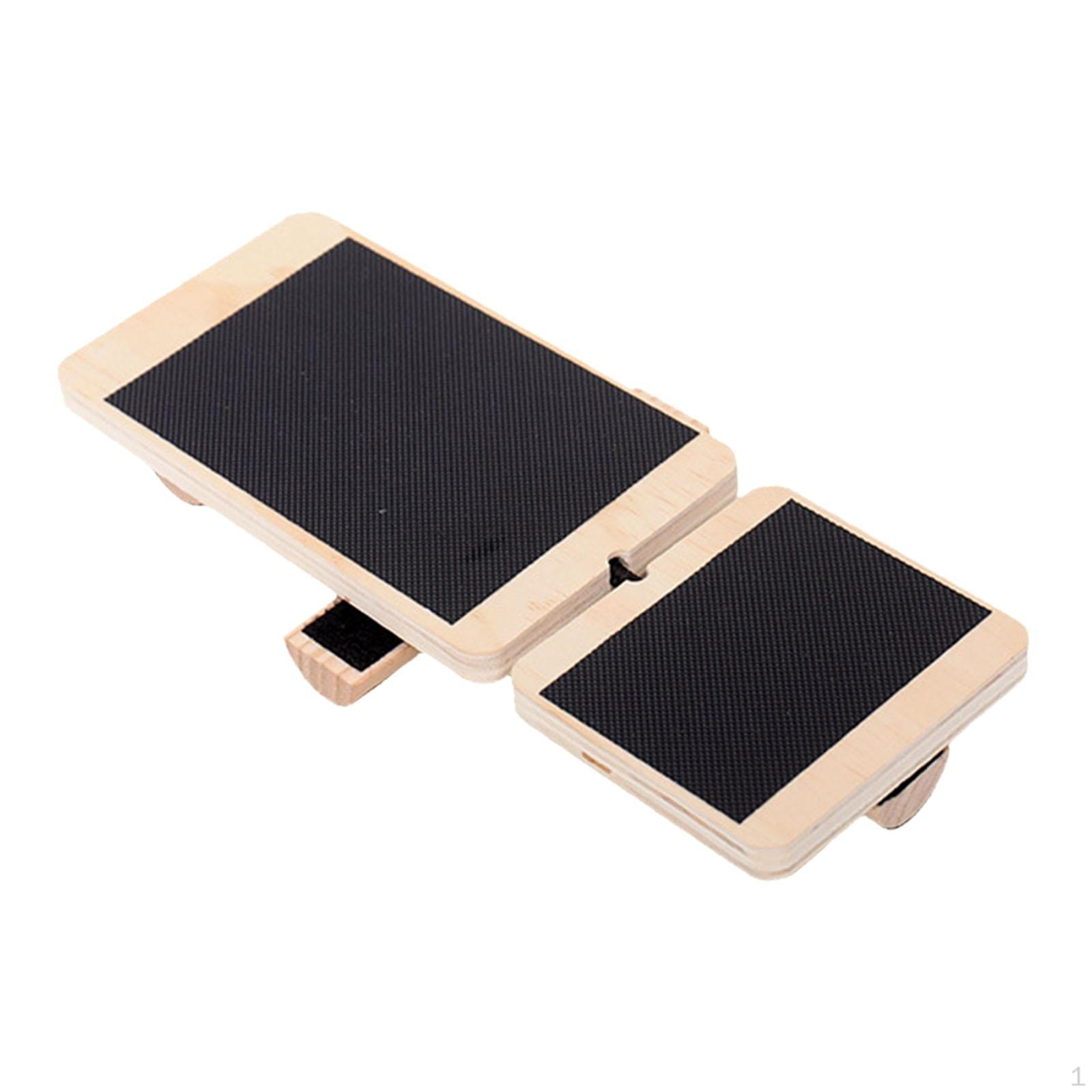 

Wood Balance Board Foot Strengthener Stabilization Exerciser Stability Exercises Ankle
