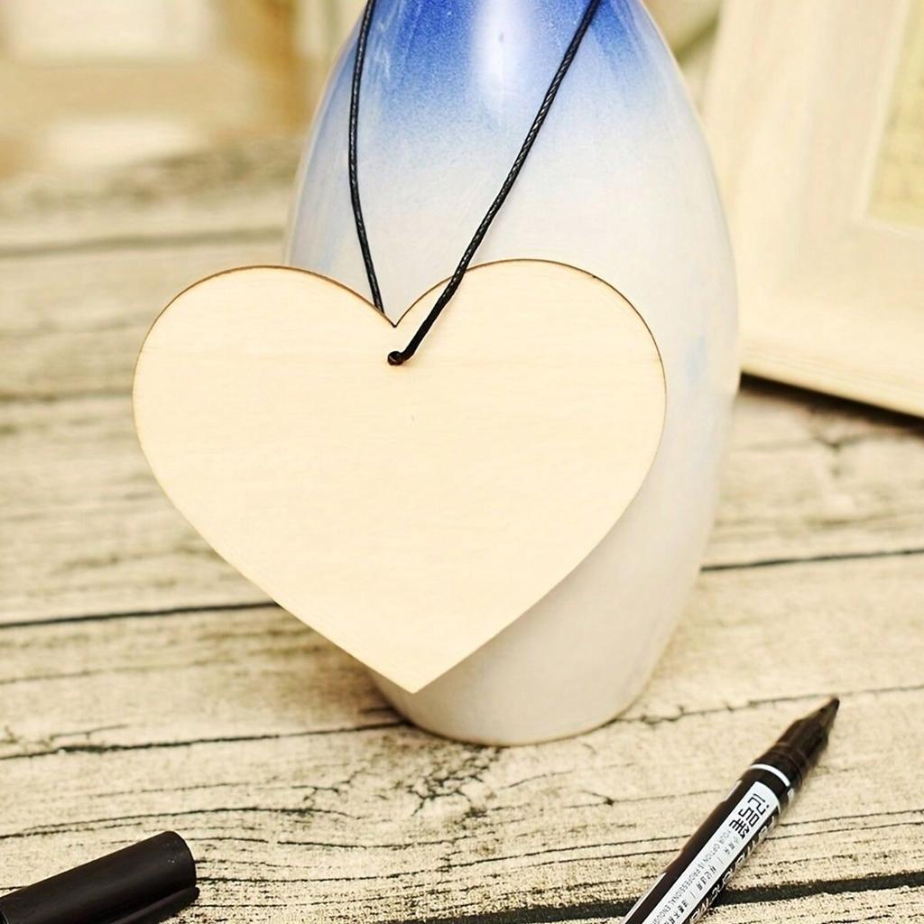 1 Stück Für Mama, Papa und Opa, Holzherz-Souvenirs, Dekorative Schilder, Freunde-Geschenk Holzdekor, Feiertagsdekor,