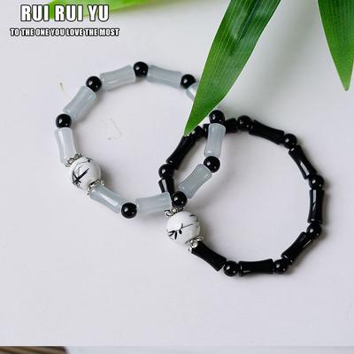 RUI RUI YU Spot Високий бамбуковий браслет для жінок Ins Style Niche Light Luxury 100 Personality High Appearance Level Network Red Bracelet