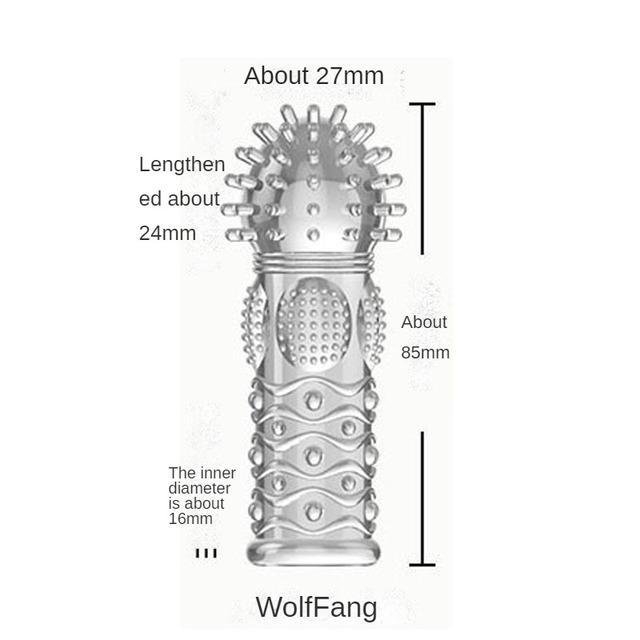 G Point Stimulation Finger Sleeves Clitoris Massage Sex Toys For Women Penis Rings Sex Delay Couples Games Delay Reusable Condom