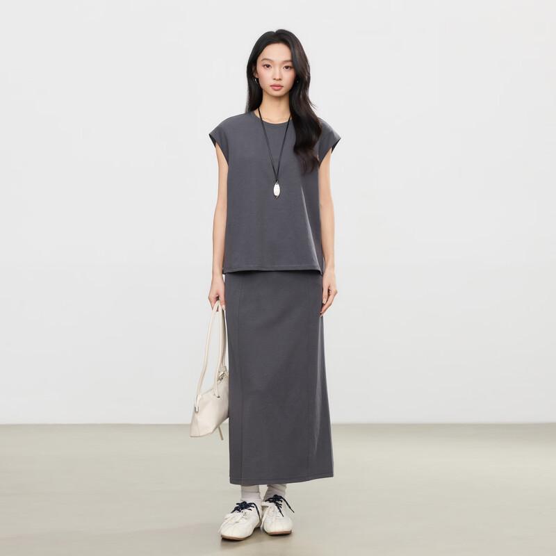 Elva's Island Sleeveless Top & A-line Skirt Set