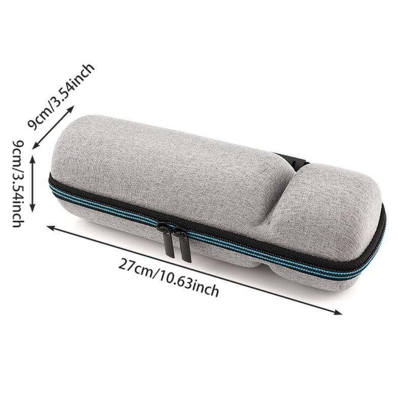 Shockproof Speaker Cover Water Resistant EVA Storage Bag With Reinforced Zippers for Flip 7 Speakers Devices