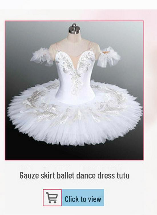 Gonna da Danza Strappy in Tulle Cigno Carino per Spettacolo di Balletto