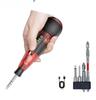 Portable Cordless Electric Screwdriver 5–15Nm Torque 1800mAh Quick Charge LED Light DIY Repair Tool