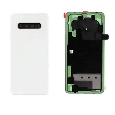 Samsung Pil Kapağı Kılıfı - GH82-18406F - G975F Galaxy S10+ Beyaz