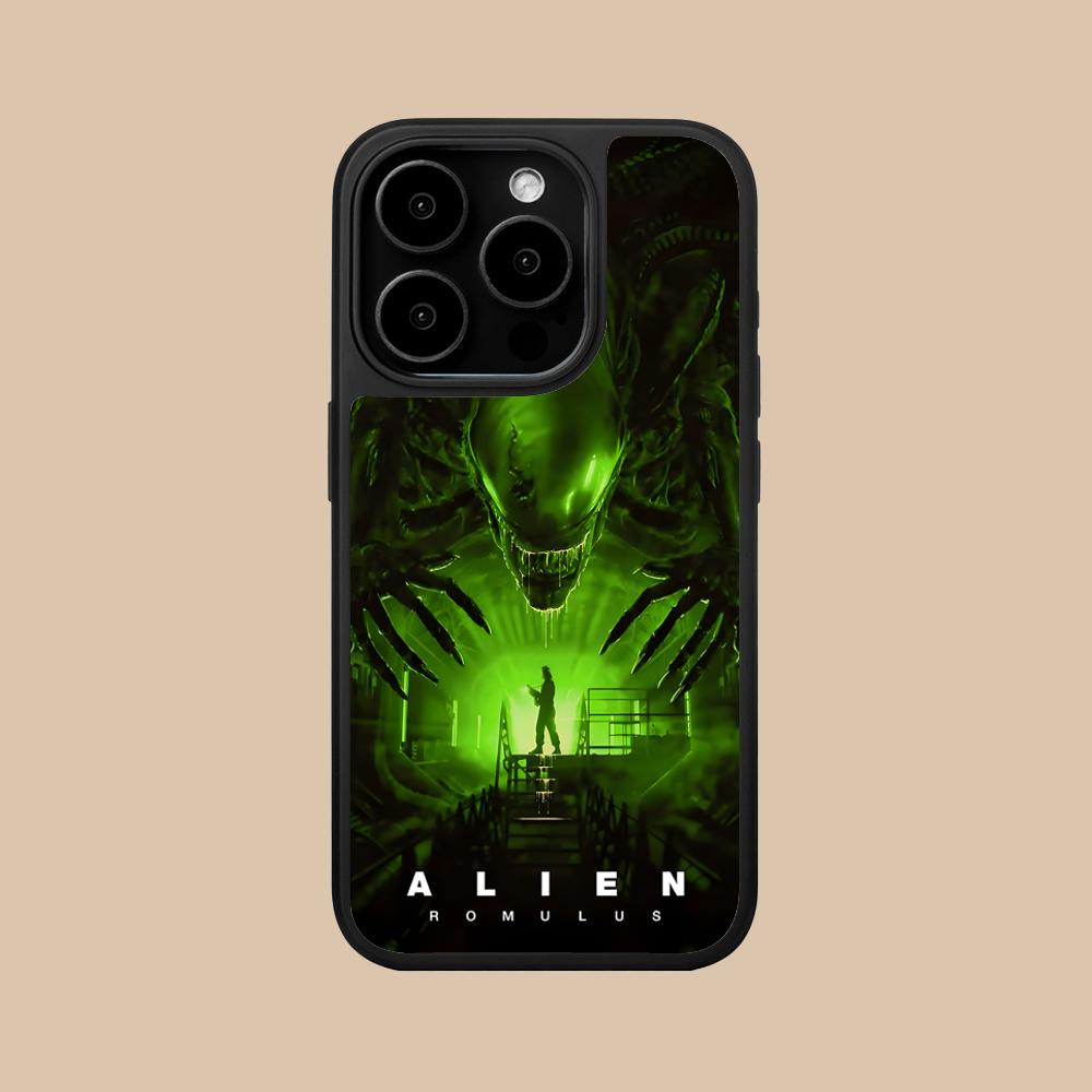 

Alien Romulus Mobile Cell Phone Case for iPhone 17 16 15 14 13 12 11 Air Pro Max Plus Matte Surface Colorful Cover Luxury Cover iPhone 11