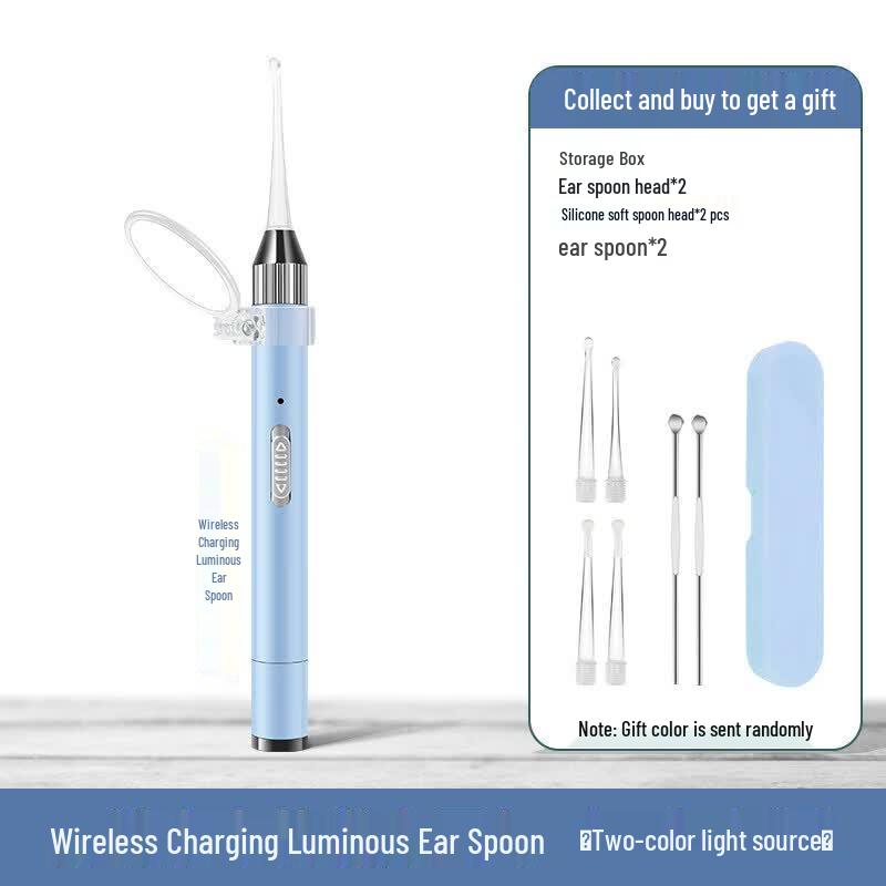 LIEI Light-Up Silicone Ear Cleaner Set