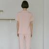 Frenchiel Micro Modal Crop Pajama Peach Orange  Fwpj301h 