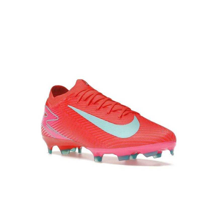 Nike Zoom Mercurial Vapor 16 Pro FG Mad Energy Pack Unisex Sneakers Red Ember-Glow Aurora-Green FQ8685-800