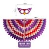 Kinder Cosplay Halloween Uil Pauw Cosplay Kostuums Dier Vogel Vleugels Mantel Masker Vilt Cape Carnaval Verkleed