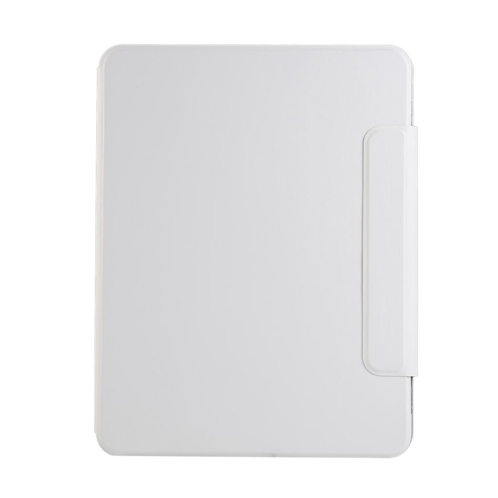 For iPad (2025)/10.9 (2022) Case Magnetic Detachable Rotating Stand Acrylic + Leather Tablet Cover