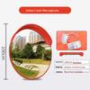 Wide-Angle HD Reflective Traffic & Anti-Theft Convex Mirror for Indoor/Outdoor Use