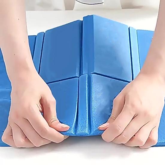 2Pcs Folding Seat Cushion Portable Waterproof Sitting Mat Lightweight Outdoor Travel Camping