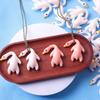1PC/Pack Simulated Mini Roast Duck Pendant Interesting Sunlight Discoloration Color Changing Effect Hanging Ornament for Car ZYF