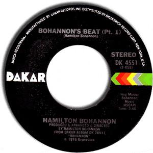 

7inch Record HAMILTON BOHANNON - Bohannon s Beat (Pt. 1) / East Coas DK4551 Dakar Records 1976 US Soul/Funk Used