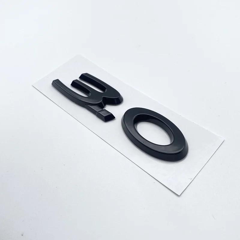 Letter Emblem Chrome Glossy Black ABS 3.0 5.0 V6 V8 20T 25T 30T 35T for Jaguar XJ F-TYPE F-PACE E-PACE Badge Fender Trunk Logo