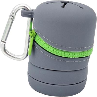 Roczential Micro Trash Can Dust Box Streamside Waste Container Waste Container Fishing Tackle Fly Fishing Storage Box Dust Bin Garbage Bin Foldable