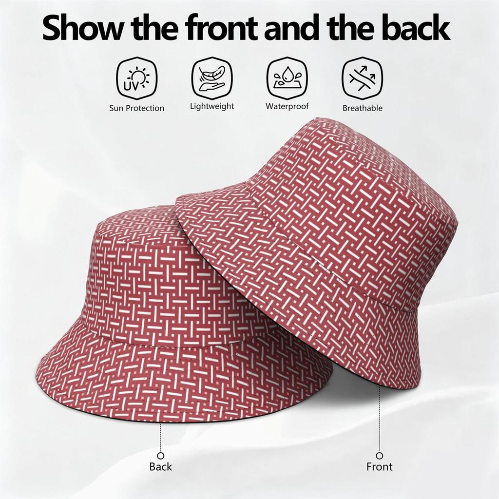 Latvia Fisherman Hats Free Custom Name Number Logo Bucket Cap Nation Flag Republic Latvija Country College Headgear