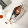 Waterproof Floral Corduroy Lunch Bag Floral Printed Picnic Bag  Outdoor Camping