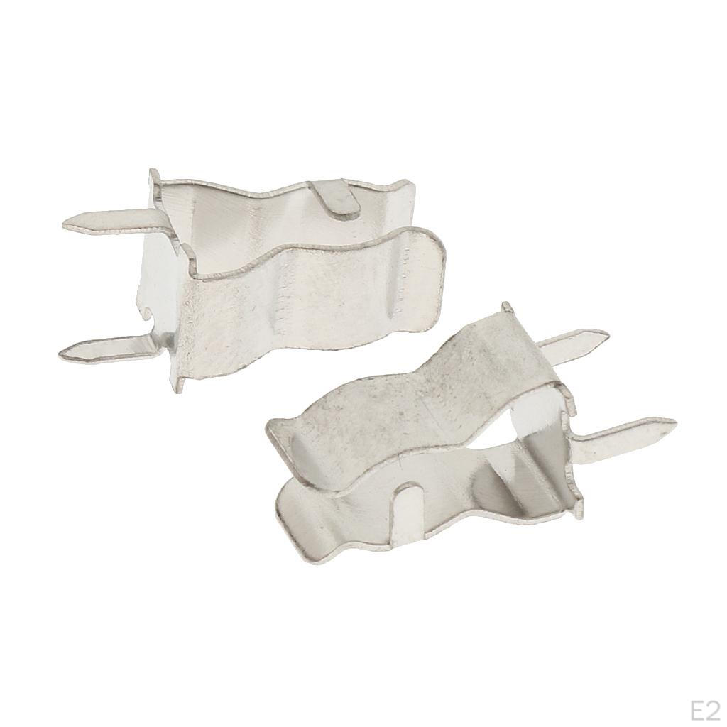 Set of 100Pcs Anti-rust Alloy Clamp Holder Clip