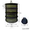 Layers Drying Net for Herbs Hanging Basket Folding Dry Rack Herb Drying
