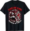 Knights Templar Son of God Warrior of Christ Men T Shirt