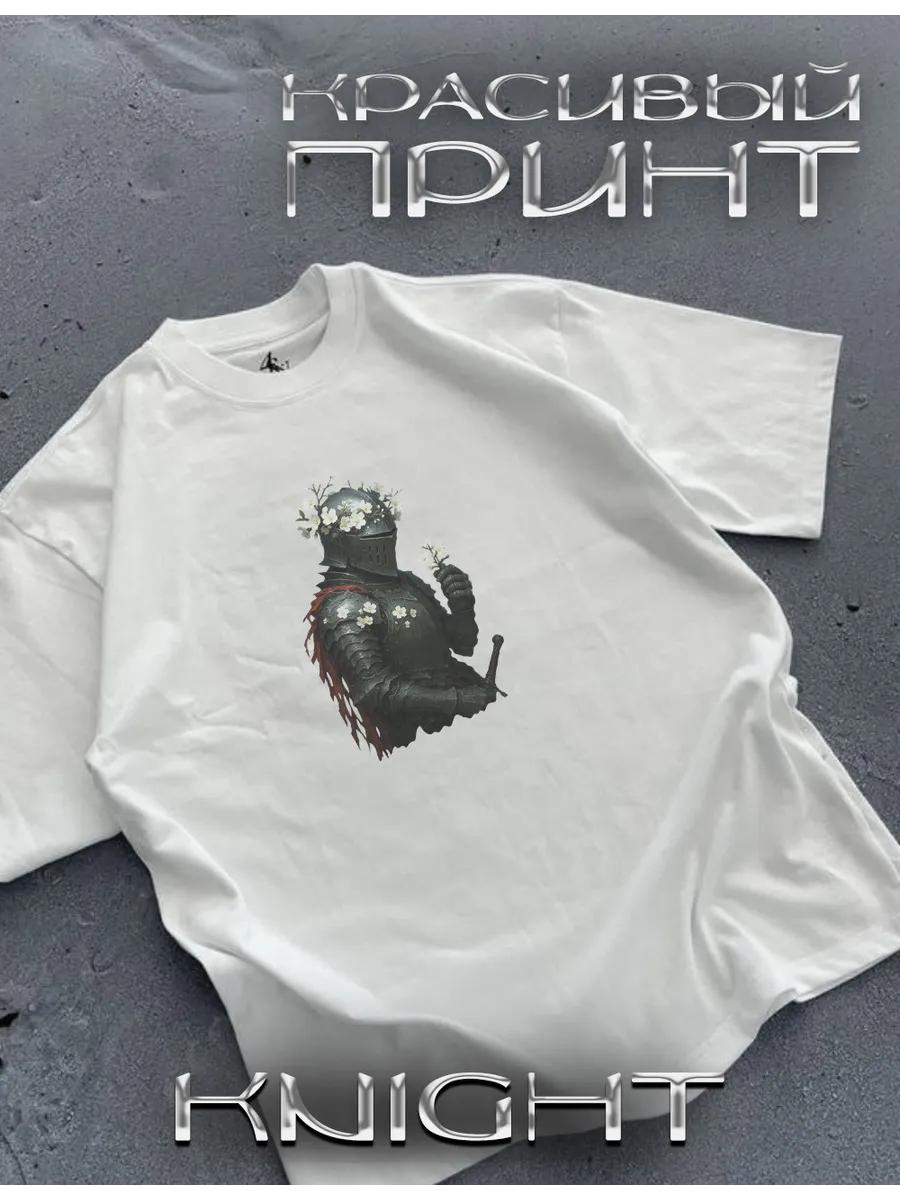Футболка с рыцарем XL