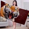 Tiger Pattern Big Microfiber Beach Towels Quick Dry Towel Sand Beach Towels Pool Towel For Travel Swim Pool Yoga