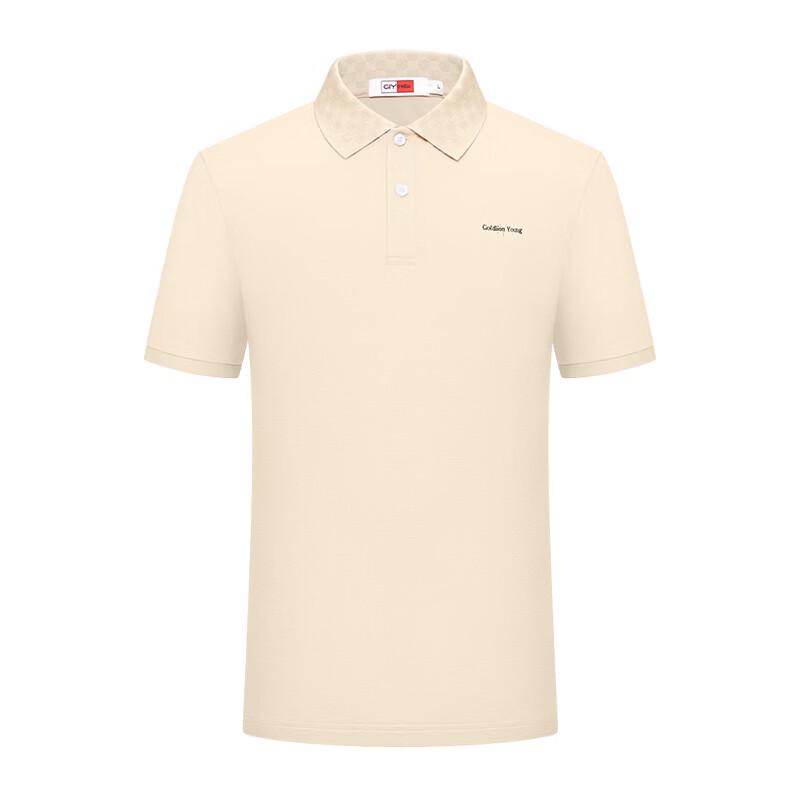 Goldlion GY Men's Breathable Silk Blend Polo Shirt