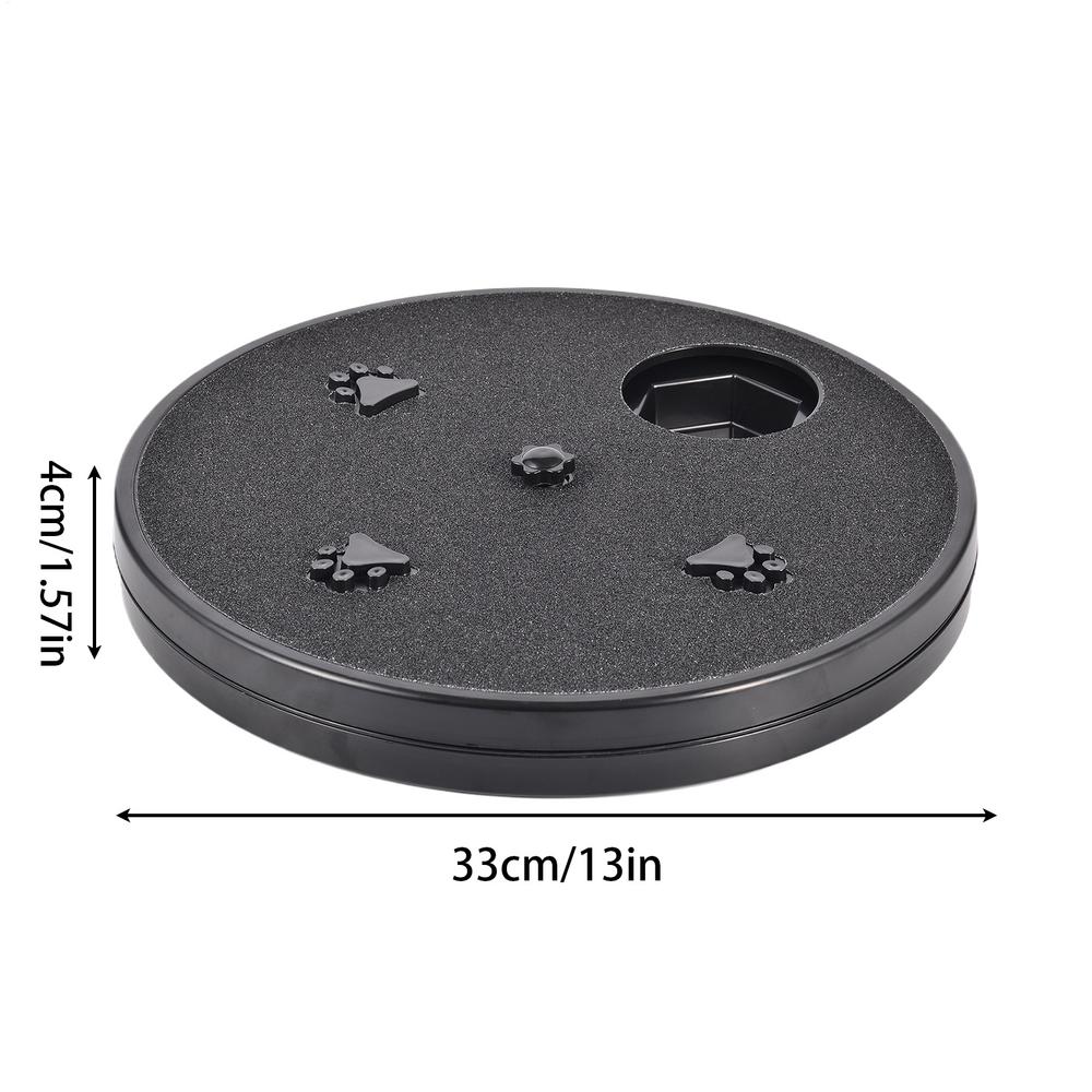 Scratch Board For Dogs With Treats Box Puzzle Rotating Dog Scratching Board For Furniture Couch Floor Car Training Foraging